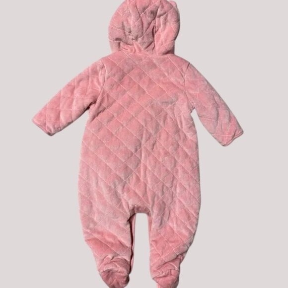 Baby Gap Quilted Hooded Snap-Up Bunting 6-12 Months - Picture 3 of 9